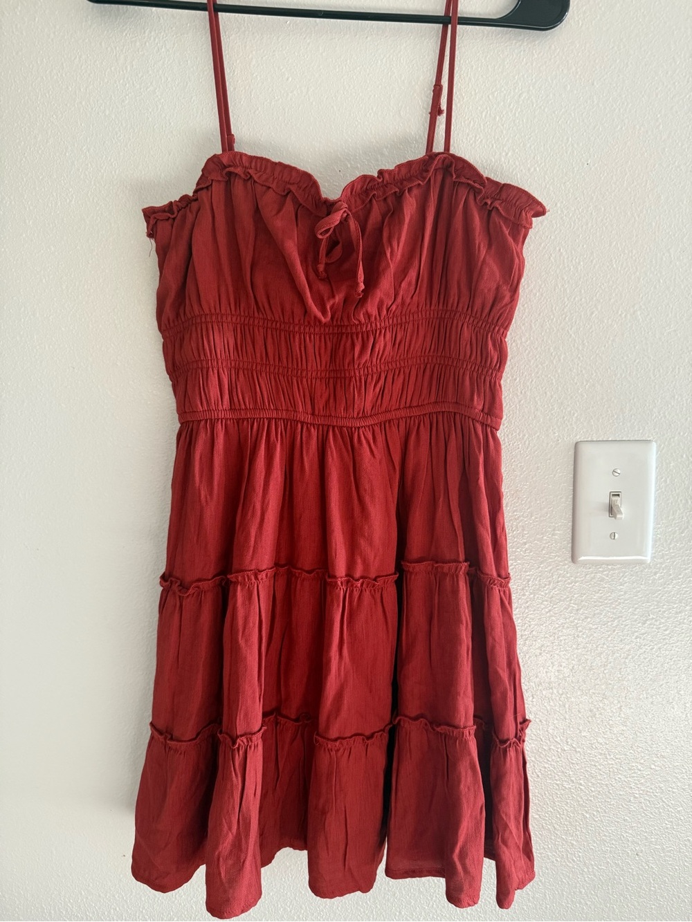 Women's Rust Red Sundress